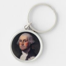 George Washington Portrait 1 Keychains