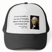 George Washington Quote 5b Hat