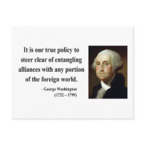 George Washington Quote 5b Postcards