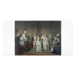 George Washington's Wedding collector photo card photo cards