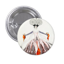 Georges Barbier Art Deco Fashion Button