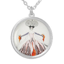 Georges Barbier Art Deco Fashion Necklace