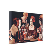 Georges de La Tour - Georges de La Tour Stretched Canvas Print