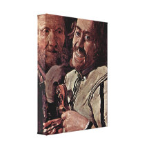 Georges de La Tour - Musician Gallery Wrap Canvas
