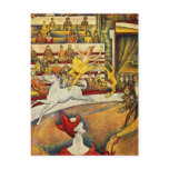 Georges Seurat - Der Zirkus - Circus postcards