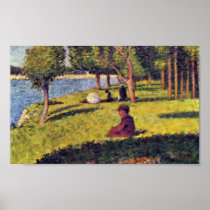 Georges Seurat - Figures assises Poster