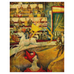 Georges Seurat's The Circus (1891) flyers