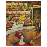 Georges Seurat's The Circus (1891) flyers
