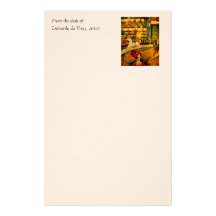 Georges Seurat's The Circus (1891) Stationery