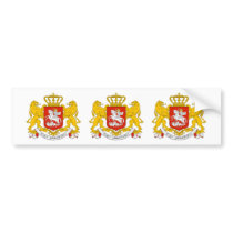 Georgia Coat of Arms Bumper Sticker