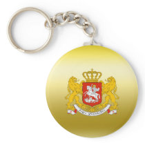 Georgia Coat of Arms Key Chain