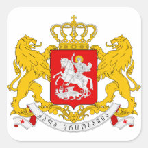 georgia coat of arms stickers