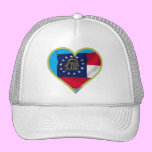 Georgia Flag hats