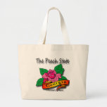 Georgia Peach State Cherokee Rose Canvas Bags