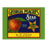 Georgia Peaches Postcards