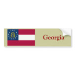 Georgia State Flag bumper stickers