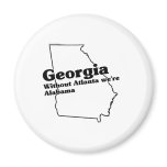 Georgia State Slogan magnets