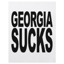 Georgia Sucks Personalised Flyer