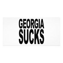 Georgia Sucks Custom Photo Card