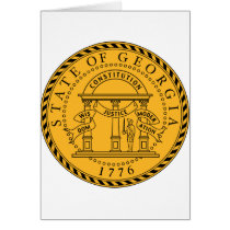Georgia, USA Greeting Card