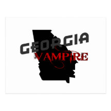 Georgia Vampire Postcard