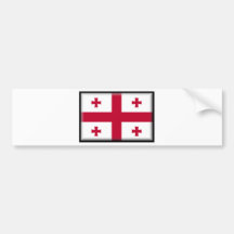 Georgian Republic Flag Bumper Stickers