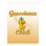 Geoscience Chick Postcard