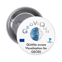 GeoViQua project Pinback Buttons