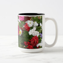Geranium Floral Symphony Coffee Mug