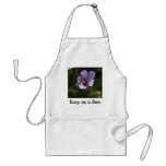 Geranium with Bee Apron