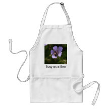 Geranium with Bee Apron