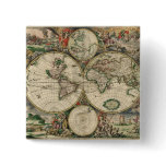 Gerard Van Schagen's Map of the World, 1689 Pins