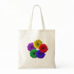 Gerber Daisy Tote Canvas Bags