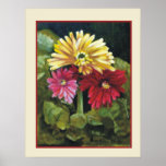 Gerber Daisys posters
