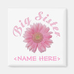 Gerbera Big Sister Magnet