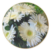 Gerbera Bouquet Round Sticker