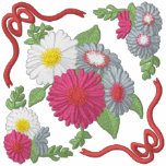 Gerbera Daisies embroidered shirts