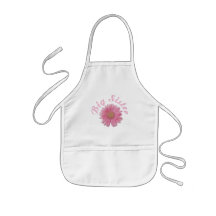 Gerbera Daisy Big Sister Apron