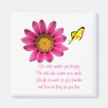 Gerbera Daisy Fridge Magnet