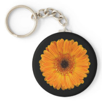 Gerbera Daisy Key Chain
