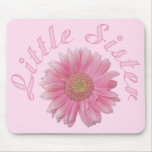 Gerbera Little Sister Mouse Pad