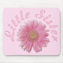 Gerbera Little Sister Mouse Pad