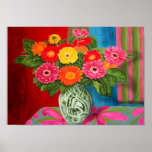 gerberas daisy Bouquet posters