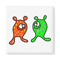Germ Buddies Refrigerator Magnets