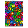 Germ Wallpaper Greeting Cards