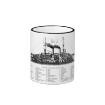 German Armoured Cruiser Coffee Mugs