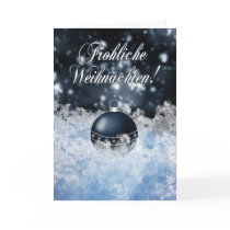 German Christmas Card - Gesegnete Weihnachten und