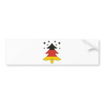 German Christmas Tree bumper stickers