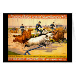 German Circus Advertisement Vintage 1900 Greeting Cards