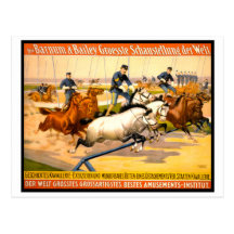 German Circus Advertisement Vintage 1900 Postcards